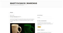 Desktop Screenshot of martyndavis.com